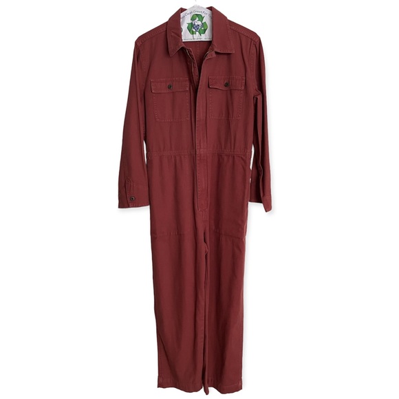 Madewell Pants - Madewell Red Jumpsuit